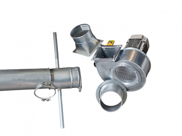 Belueftungsspeer Air-Lance Saugend/drueckend mit Motor Luftleistung: 2500 m3-h